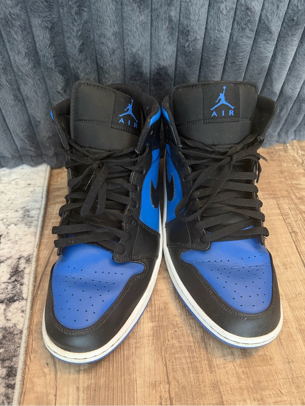 Nike Air Jordan 1 Mid - Black/Blue